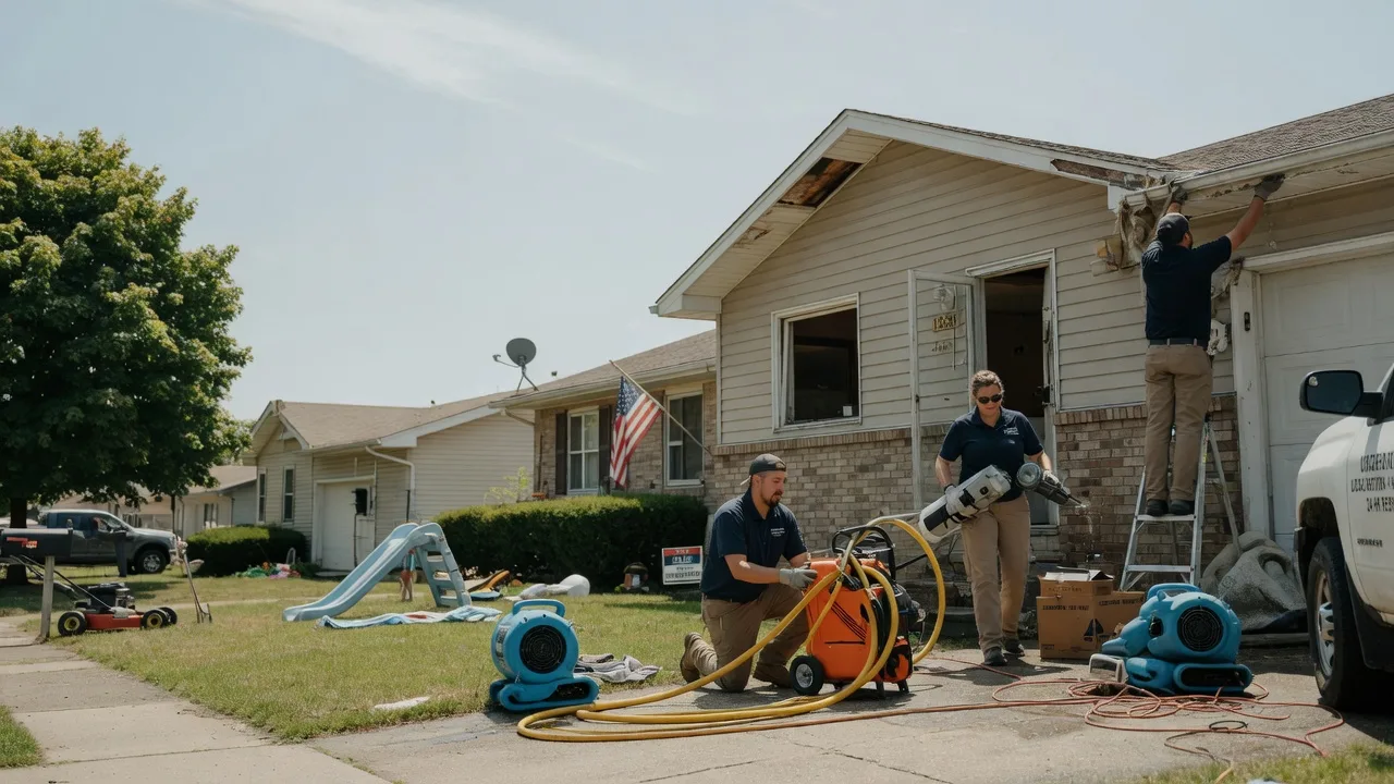 Water Damage Restoration in New Point, IN near me